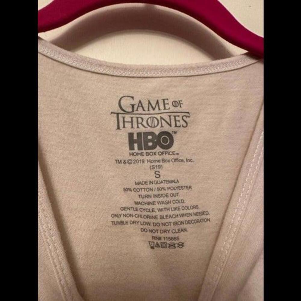 'I Drink and I Know Things' Racerback Tank - A Must-Have for GOT Tyrion Fans! - Picture 2 of 2